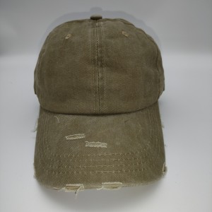 Khaki Solid Baseball Cap