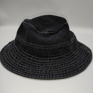 Black Breathable Bucket Hat