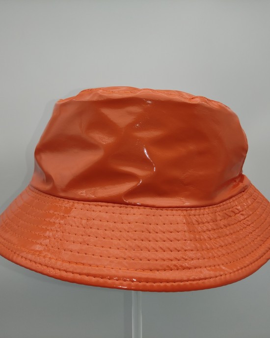 orange sun hat