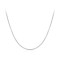 Solid Gold Herringbone Necklace