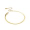 Solid Gold Herringbone Bracelet