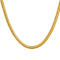 18k Gold Serpent Pendant Necklace