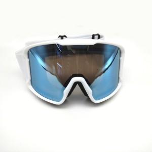 Rock Mine Cylindrical Double Layer Anti-Fog Anti-Wind Sand Goggle Ski Glasses